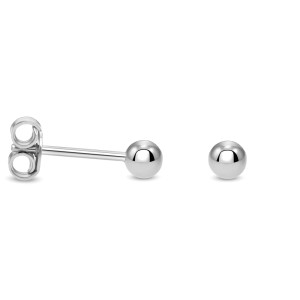 Cercei argint bobite 3 mm DiAmanti ZK3ER-DIA (Argint 925‰ 0,4 g.)